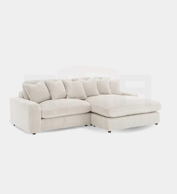 Upholstered Sand Sectional Sofa