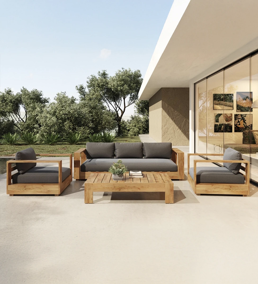 Banco de barra Noir Luxe