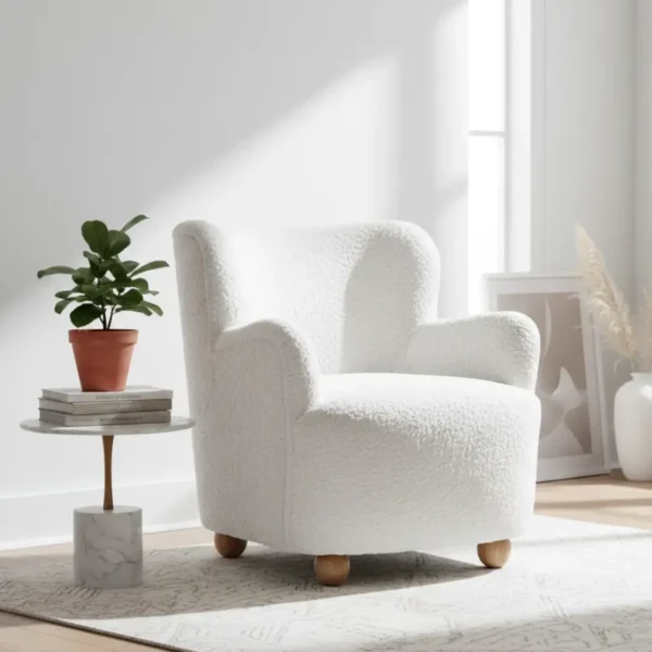 Silla acento Nube Blanca