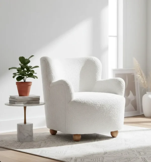 Silla acento Nube Blanca