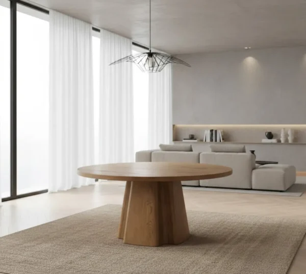 Mesa de Comedor Sculptural Oak