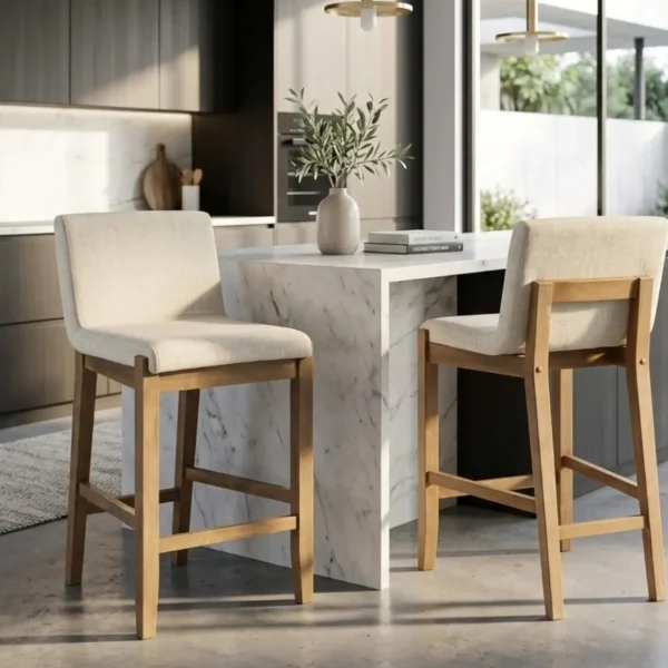 Banco Aura Cream & Oak