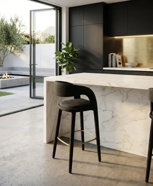 Banco de barra Noir Luxe